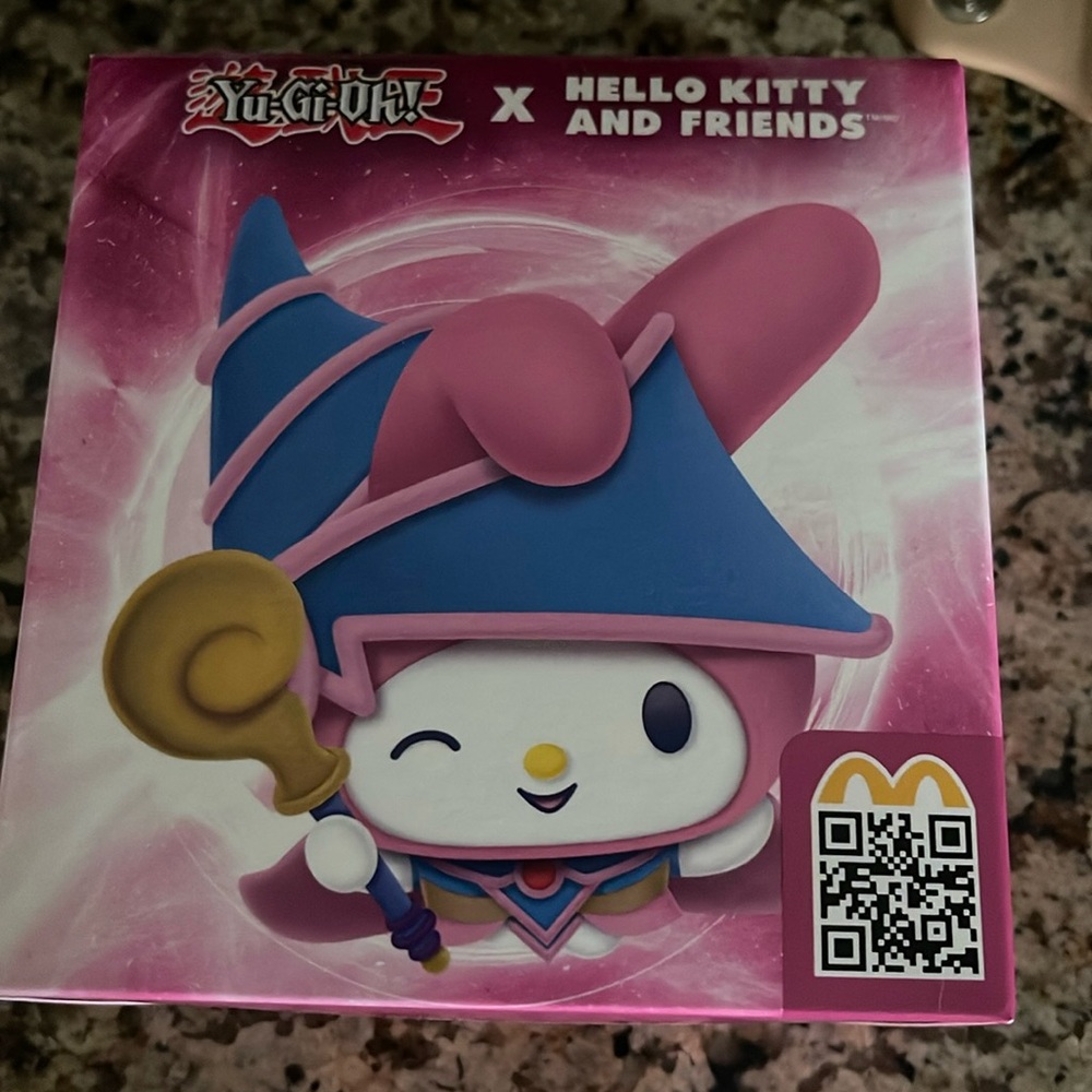 Sanrio x McDonald x Yu-Gi-Oh Melody happy meal toy dark magician girl